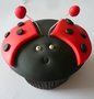 Cupcake-Fondant-Lieveheersbeestje